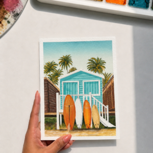 Boards by the sea